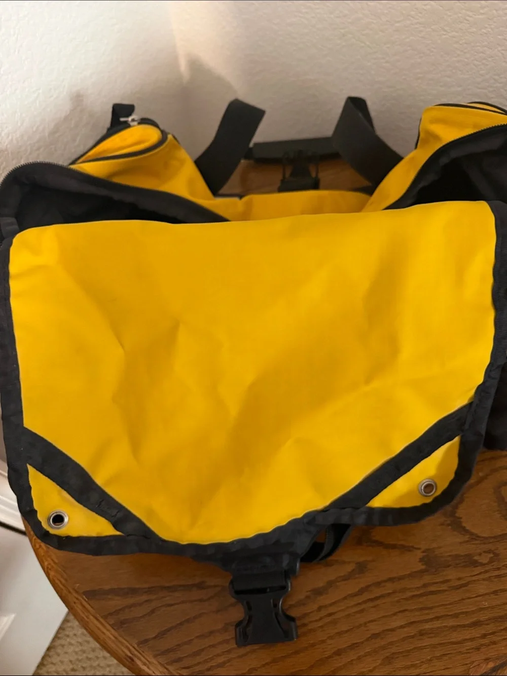 OGIO 35L Black and Yellow Duffel Bag with Logo